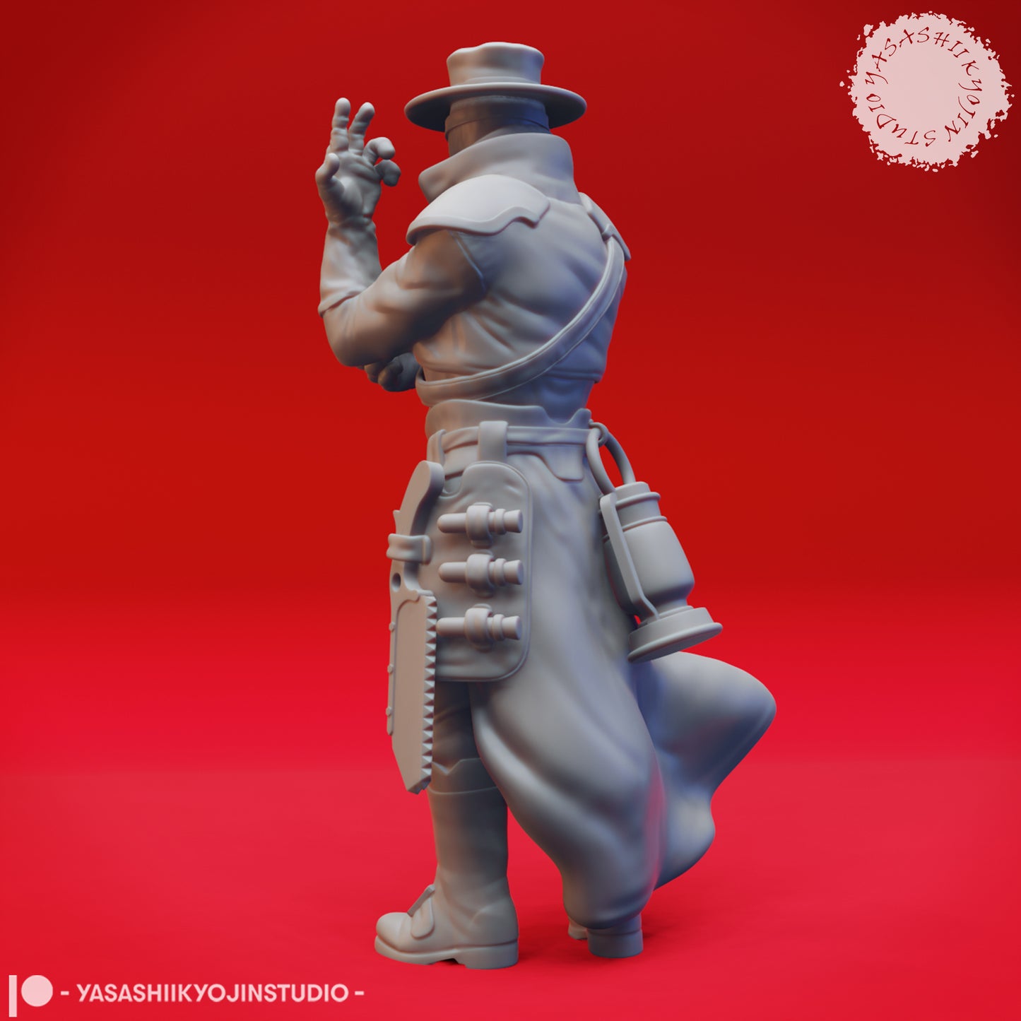 Plague Doctor - Artificer - Tabletop Miniatures (Pre-Supported STL)