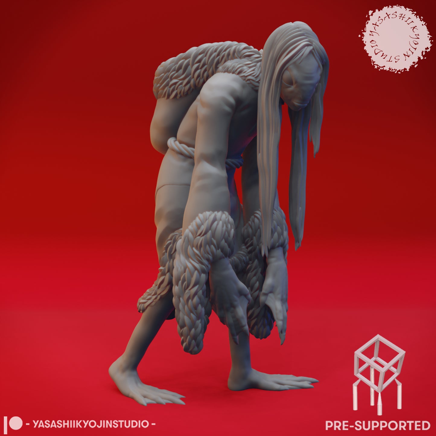 Qalupalik - Tabletop Miniatures (Pre-Supported STL)