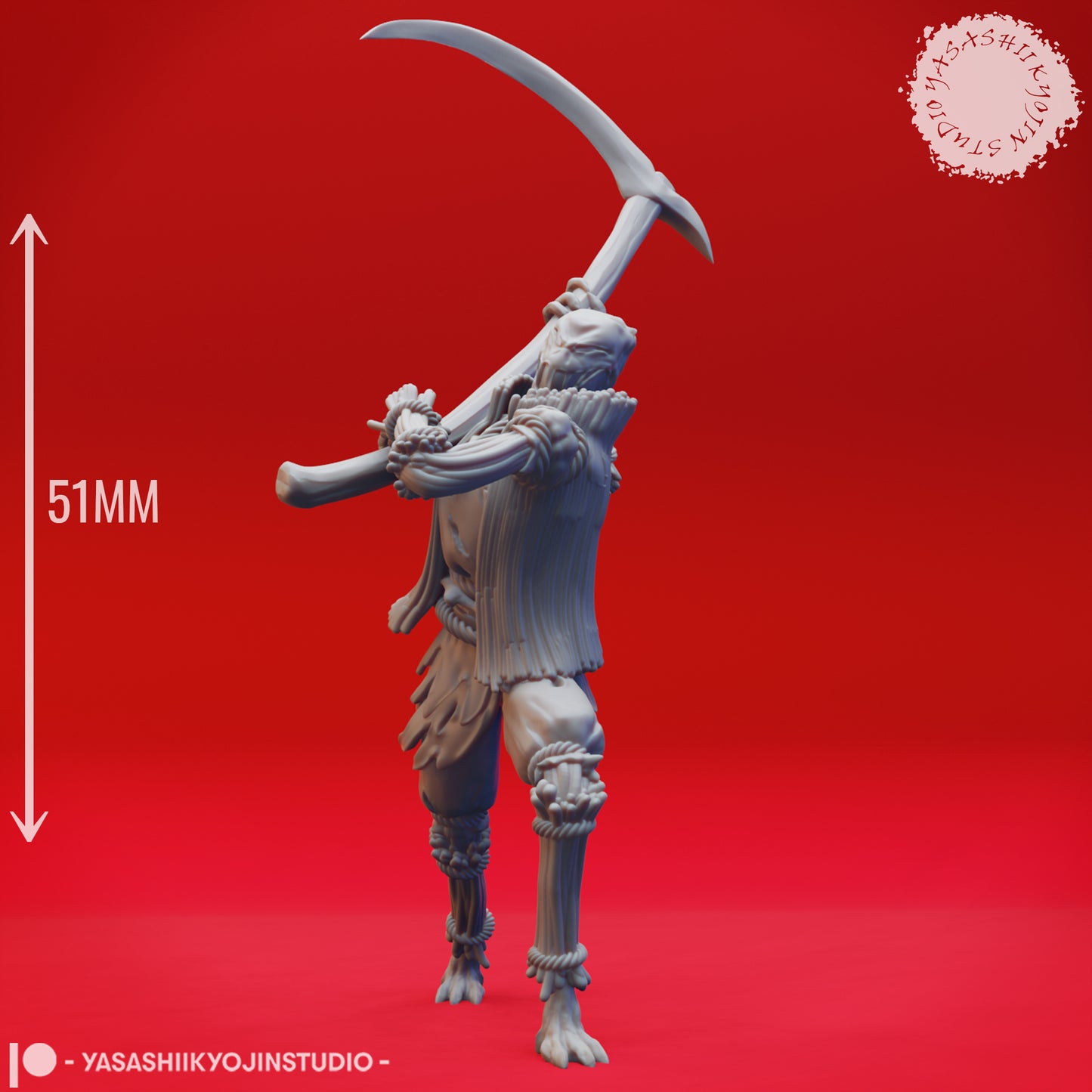 Scarecrow Horde - Bundle - 3D Printed Minis for Tabletop Gaming, Dungeons and Dragons, Pathfinder, Kings of War and other RPG's