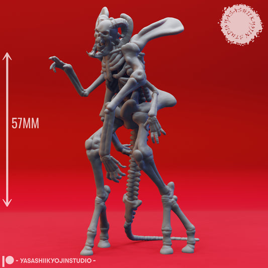 Bone Golem - 3D Printed Mini for Tabletop Gaming, Dungeons and Dragons, Pathfinder, Kings of War and other RPG's