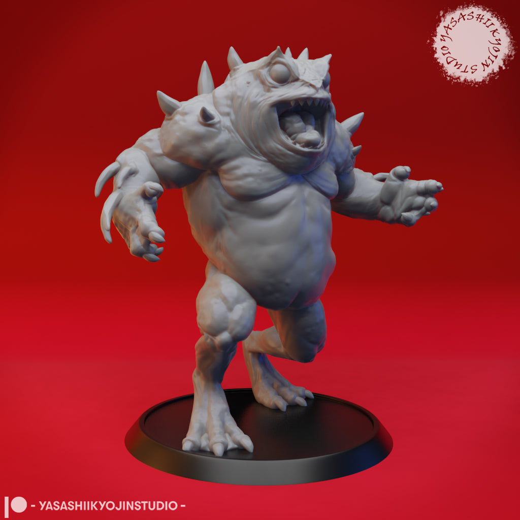 Slaad - Death - 3D Printed Mini for Tabletop Gaming, Dungeons and Dragons, Pathfinder, Kings of War and other RPG's