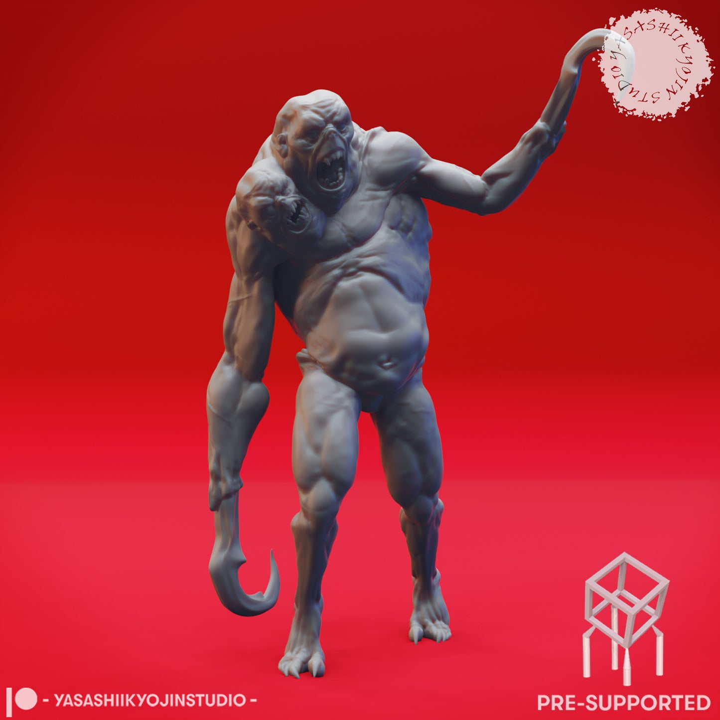 Sorrowsworn - The Angry - Tabletop Miniature (Pre-Supported STL)