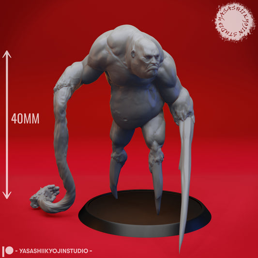 Sorrowsworn - The Lonely - 3D Printed Mini for Tabletop Gaming, Dungeons and Dragons, Pathfinder, Kings of War and other RPG's