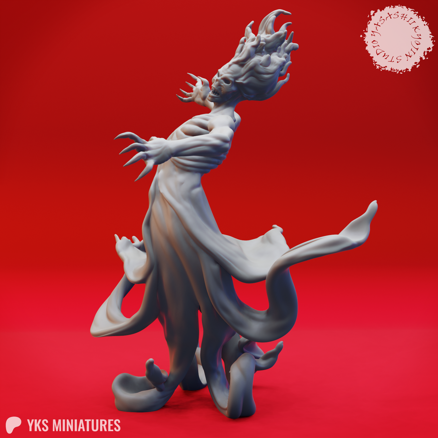 Specter - 3D Printed Mini for Tabletop Gaming, Dungeons and Dragons, Pathfinder, Kings of War and other RPG's