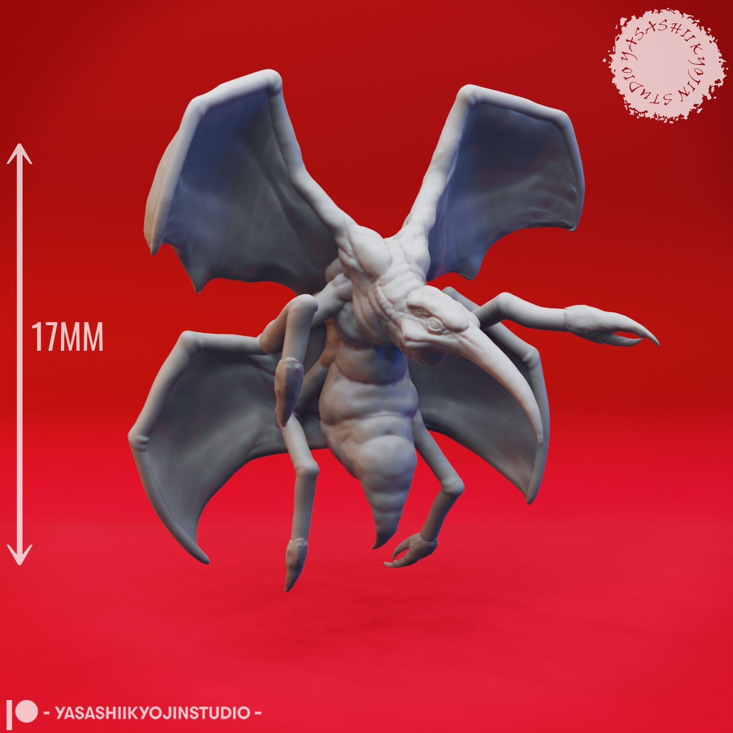 Stirge Swarm - Bundle - 3D Printed Mini for Tabletop Gaming, Dungeons and Dragons, Pathfinder, Kings of War and other RPG's