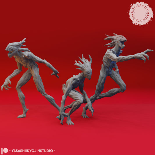 Twig Blights - Bundle - 3D Printed Mini for Tabletop Gaming, Dungeons and Dragons, Pathfinder, Kings of War and other RPG's