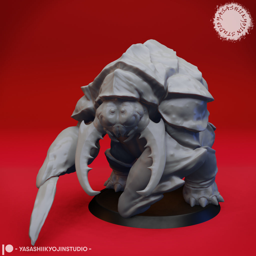 Umber Hulk - Stalking - 3D Printed Mini for Tabletop Gaming, Dungeons and Dragons, Pathfinder, Kings of War and other RPG's