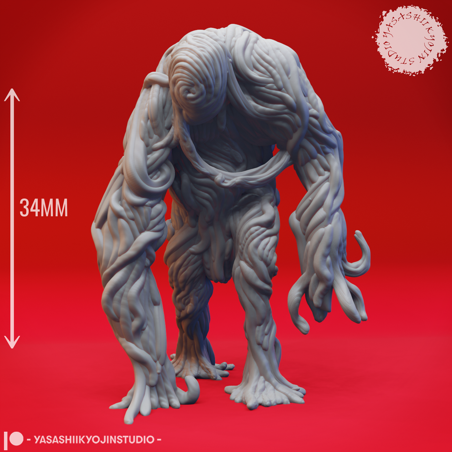 Vine Blights - Bundle - 3D Printed Minis for Tabletop Gaming, Dungeons and Dragons, Pathfinder, Kings of War and other RPG's