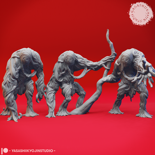 Vine Blights - Bundle - 3D Printed Minis for Tabletop Gaming, Dungeons and Dragons, Pathfinder, Kings of War and other RPG's
