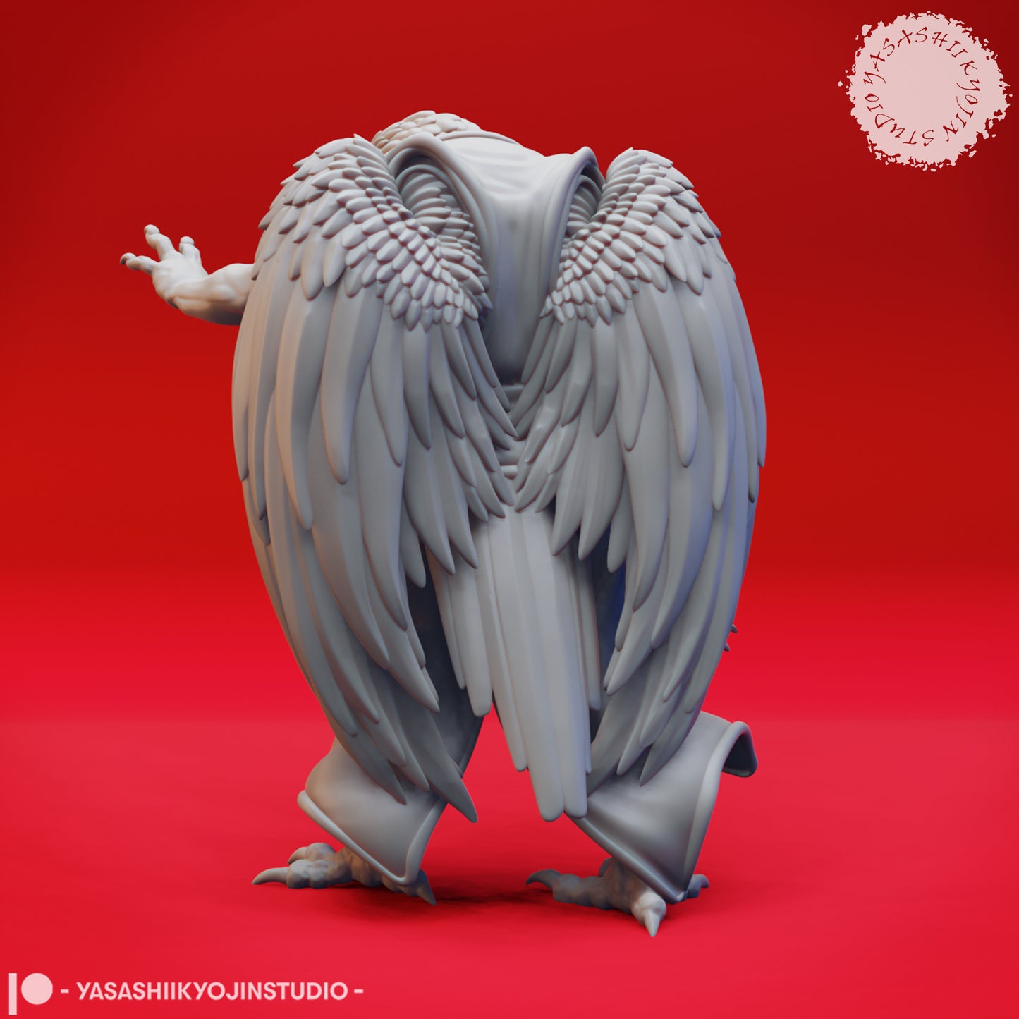 Wereraven - Dagger - Tabletop Miniatures (Pre-Supported STL)