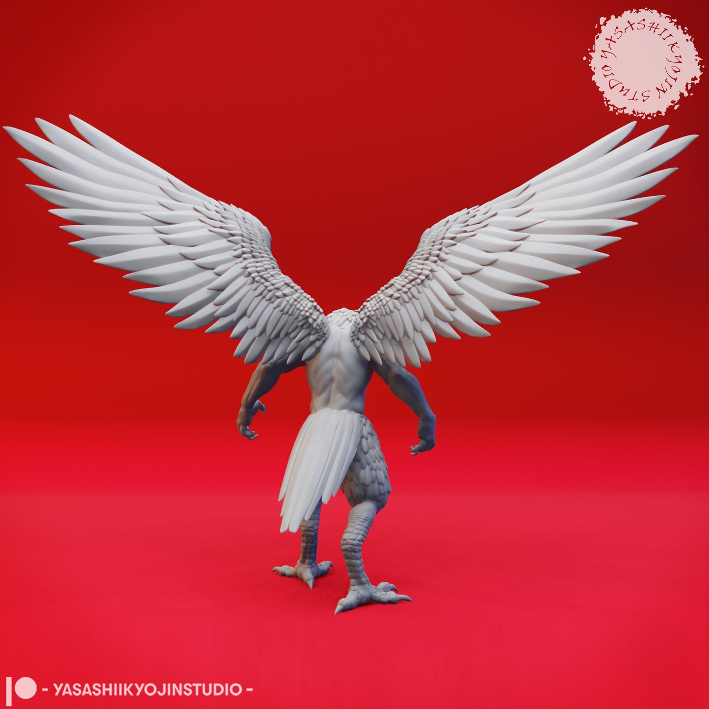 Wereraven - Berserk - Tabletop Miniature STL