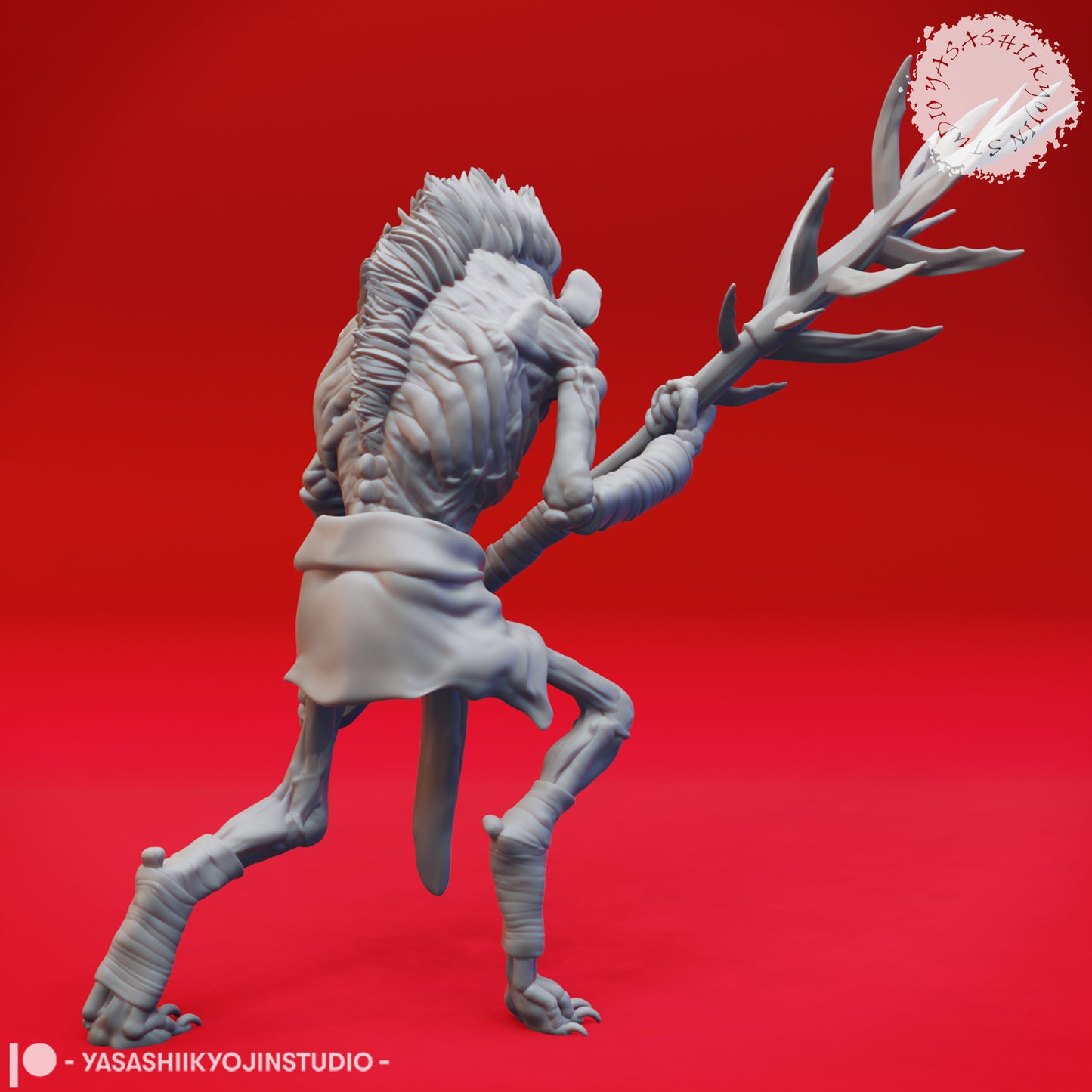 Witherling - Alert - Tabletop Miniature (Pre-Supported)