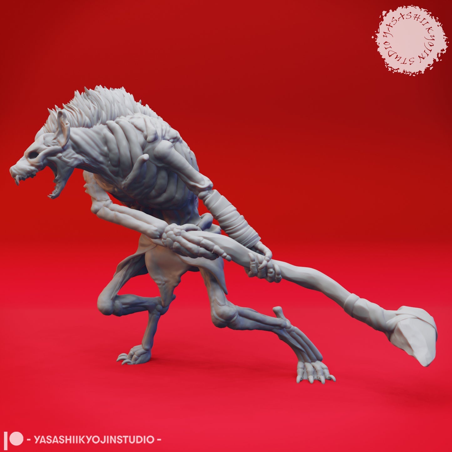 Witherling - Attacking - Tabletop Miniature (Pre-Supported)