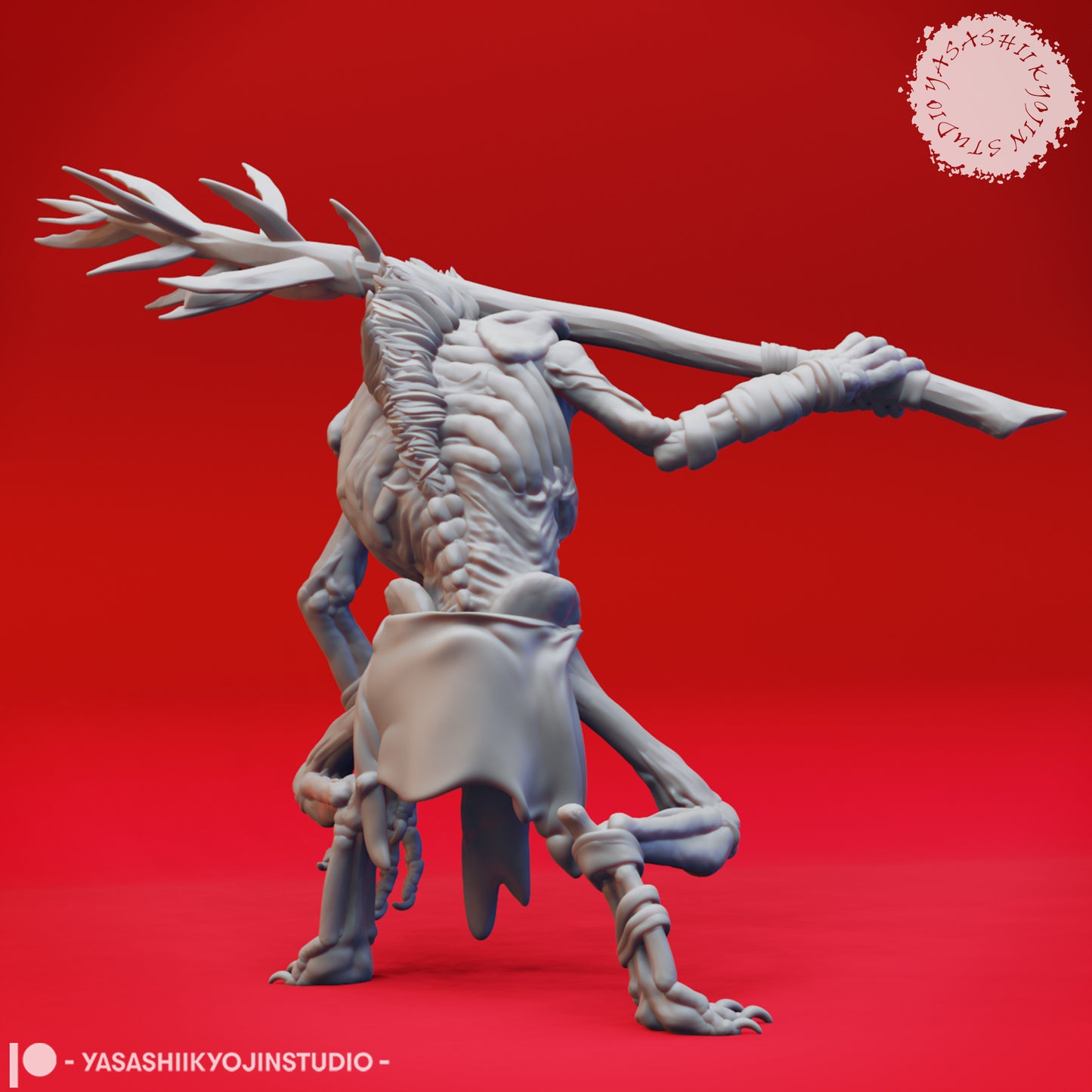 Witherling - Watching - 3D Printed Mini for Tabletop Gaming, Dungeons and Dragons, Pathfinder, Kings of War and other RPG's