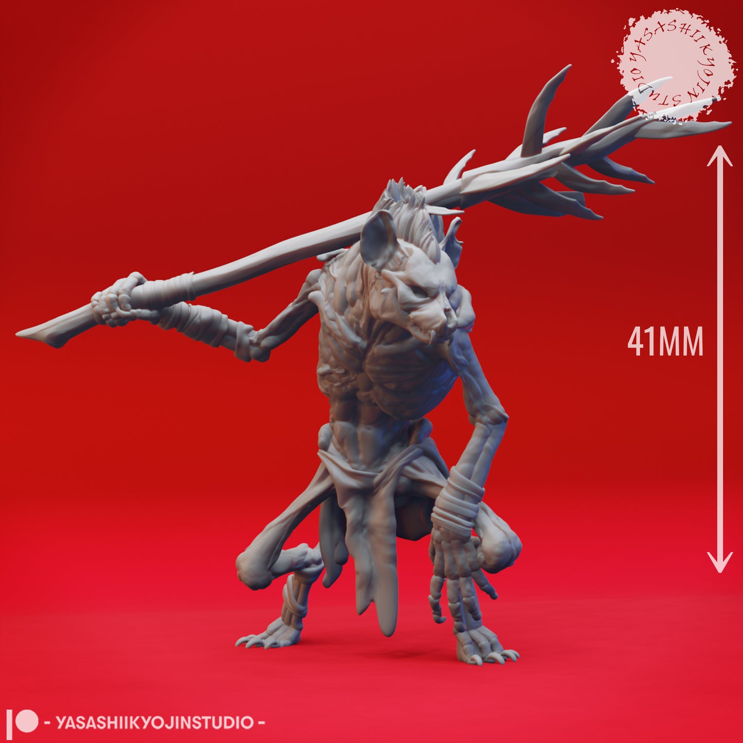 Witherling Mob - Bundle - 3D Printed Mini for Tabletop Gaming, Dungeons and Dragons, Pathfinder, Kings of War and other RPG's