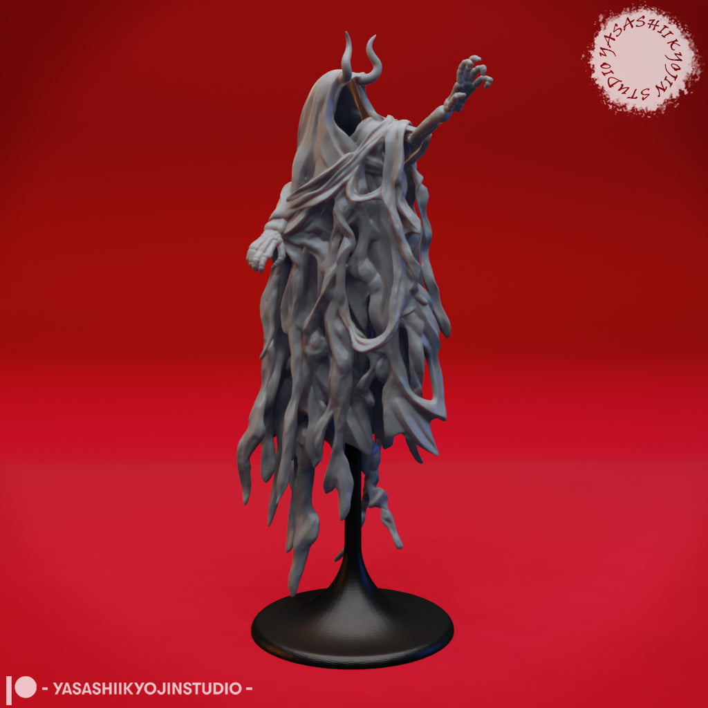 Wraith - Reaching - 3D Printed Mini for Tabletop Gaming, Dungeons and Dragons, Pathfinder, Kings of War and other RPG's