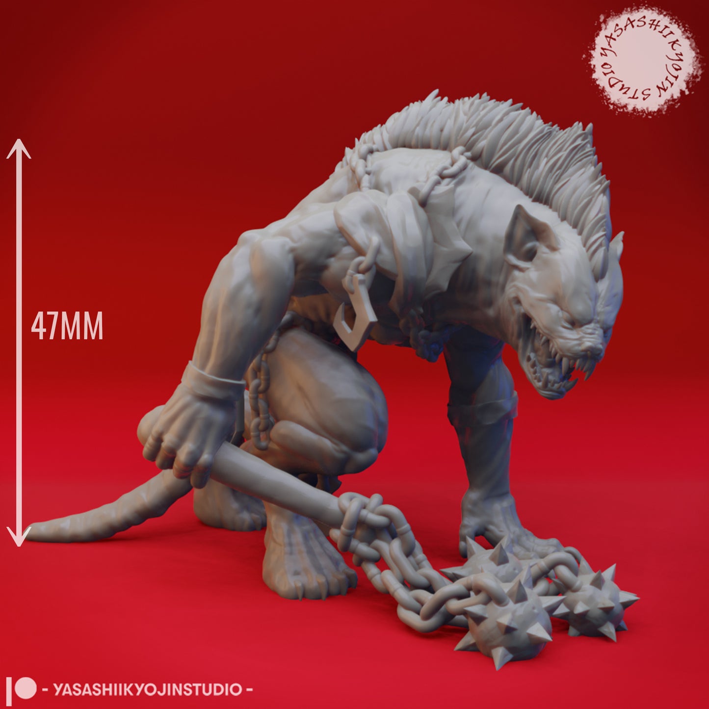Yeenoghu - Tabletop Miniature (Pre-Supported STL)