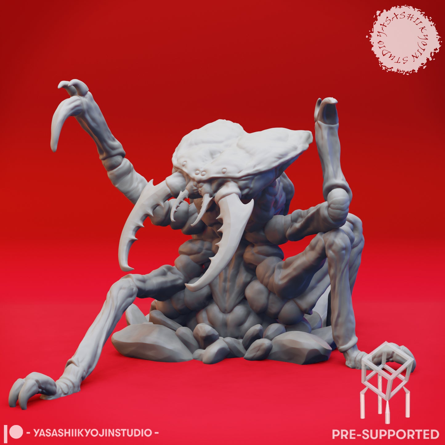 Ankheg Colony - Tabletop Miniatures (Pre-Supported STL)