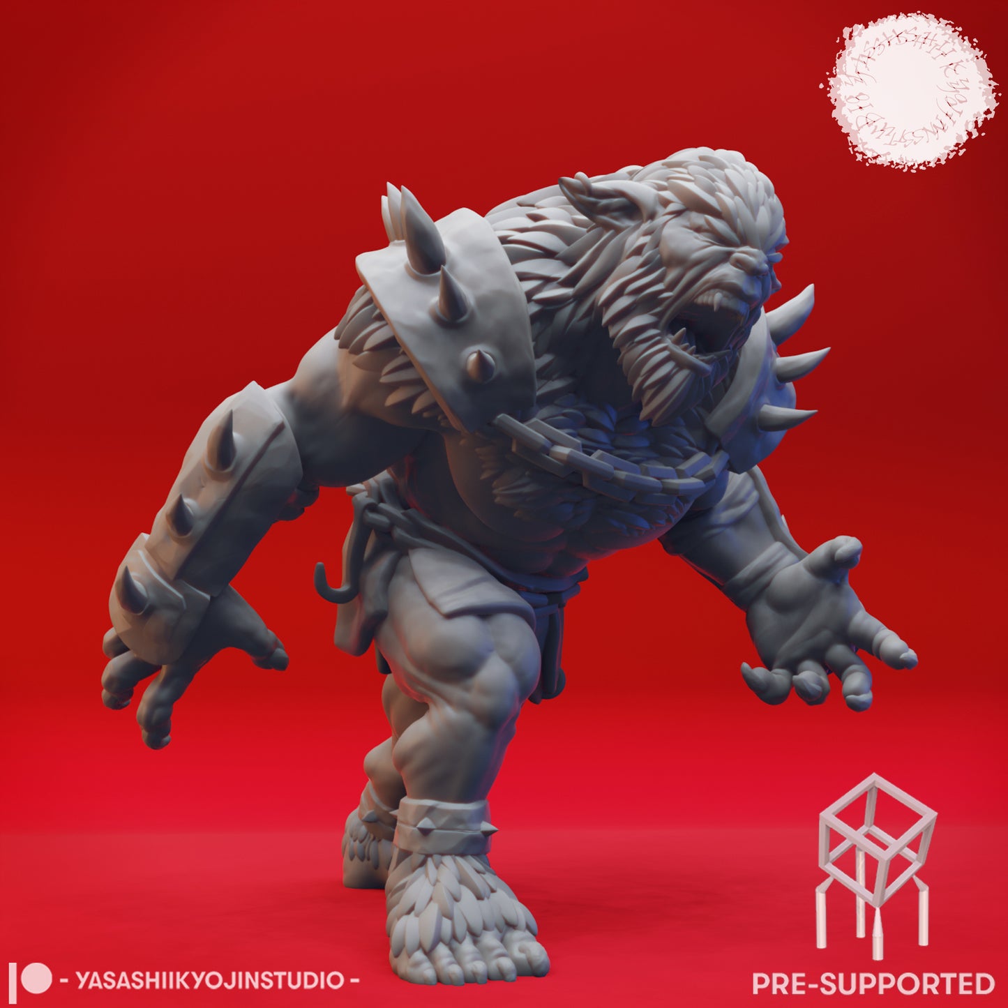 Bugbear Warband - Book of Beasts - Tabletop Miniatures (Pre-Supported STL)