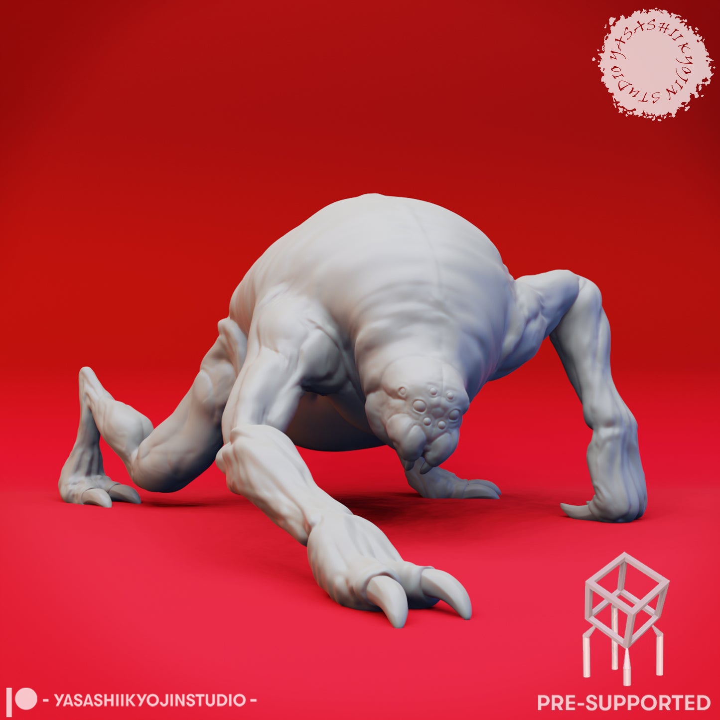 Ettercap Cluster - Tabletop Miniatures (Pre-Supported)