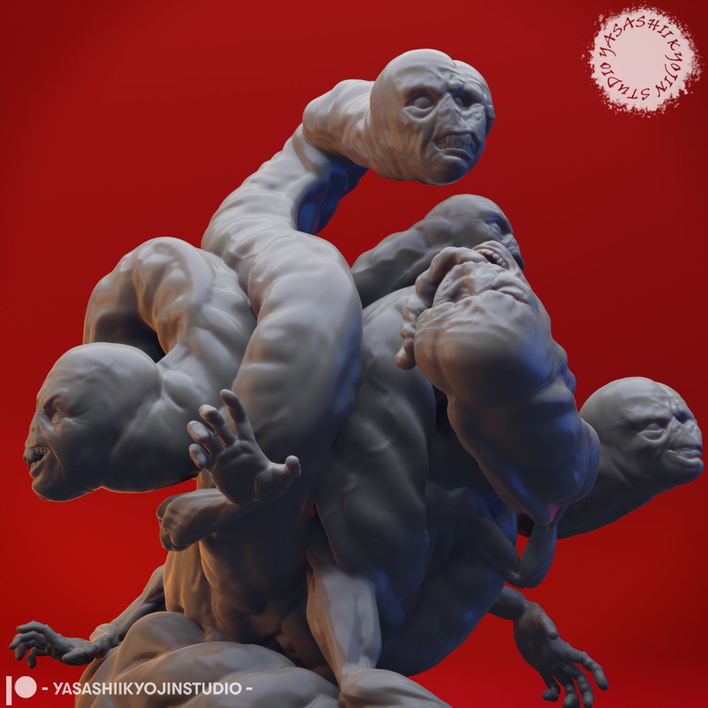 False Hydra - Tabletop Miniature STL