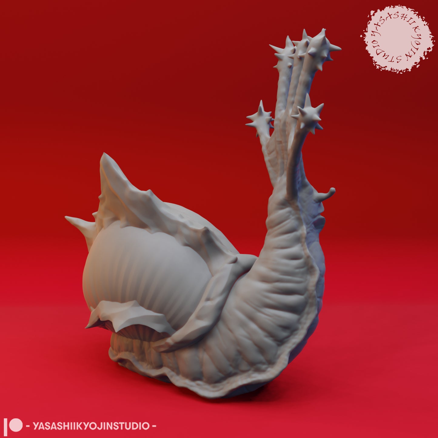 Flail Snail - Tabletop Miniature (Pre-Supported STL)