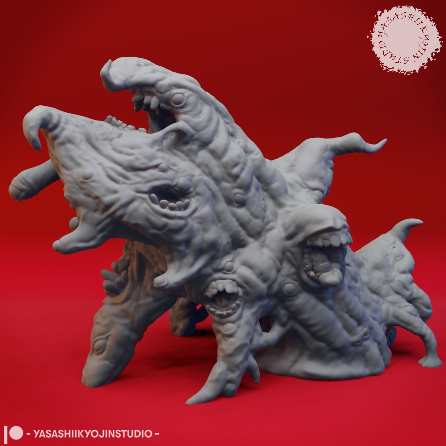 Gibbering Mouther - Tabletop Miniature (Pre-Supported STL)
