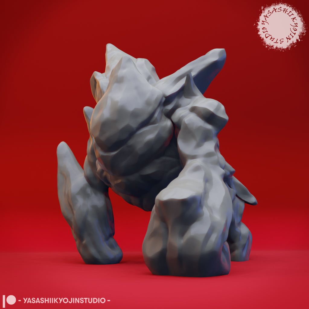 Ice Golem - Tabletop Miniature STL