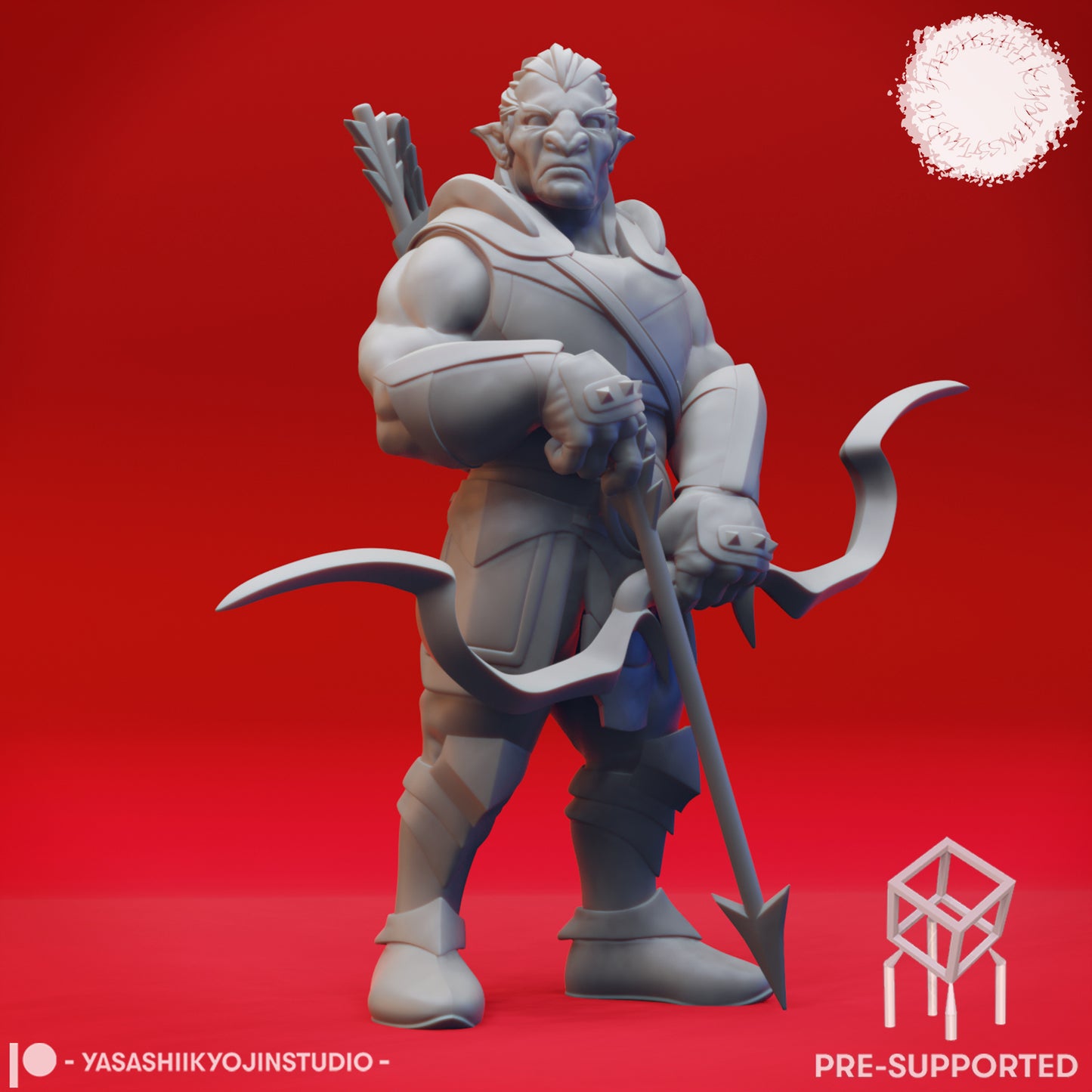Hobgoblin Warband - Book of Beasts - Tabletop Miniatures (Pre-Supported STL)