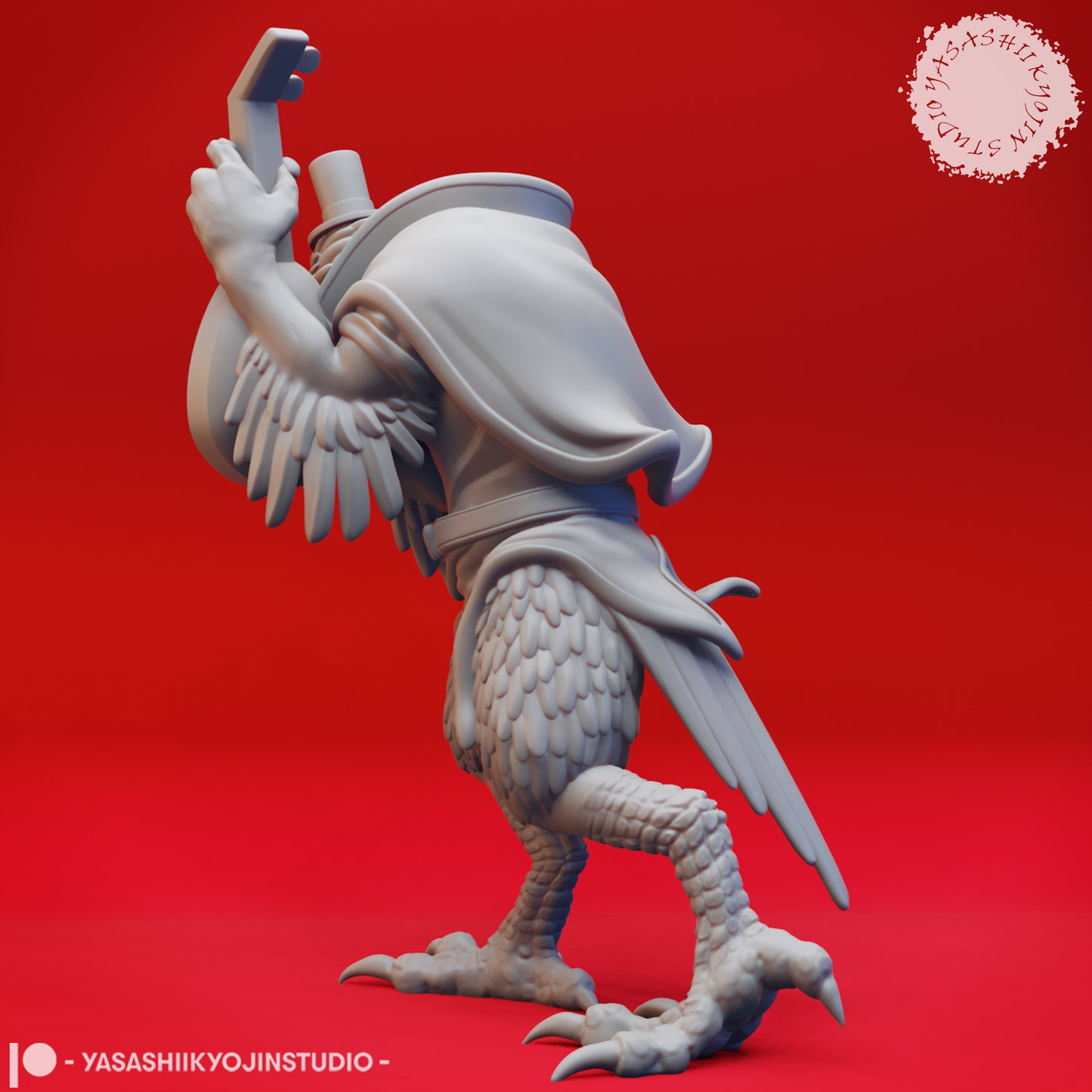 Kenku Mob - Tabletop Miniatures (Pre-Supported STL)