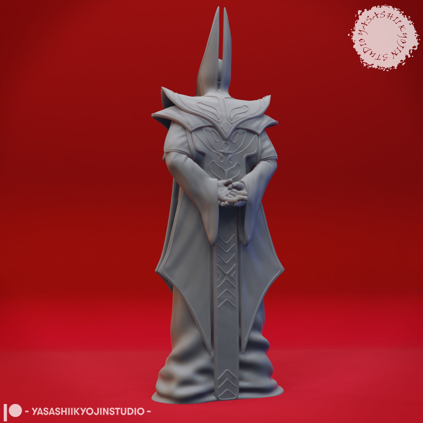 Red Wizard Cultists - Tabletop Miniatures (Pre-Supported STL)