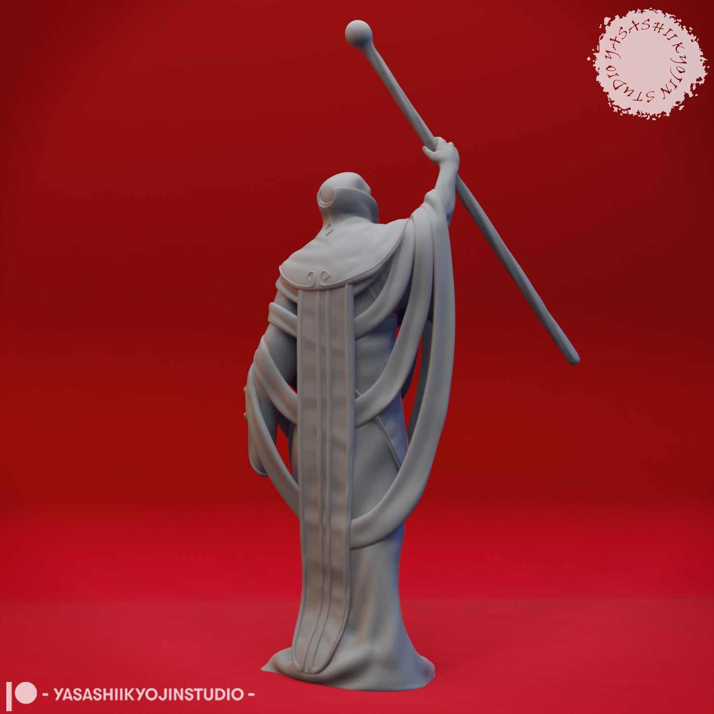 Red Wizard Cultists - Tabletop Miniatures (Pre-Supported STL)