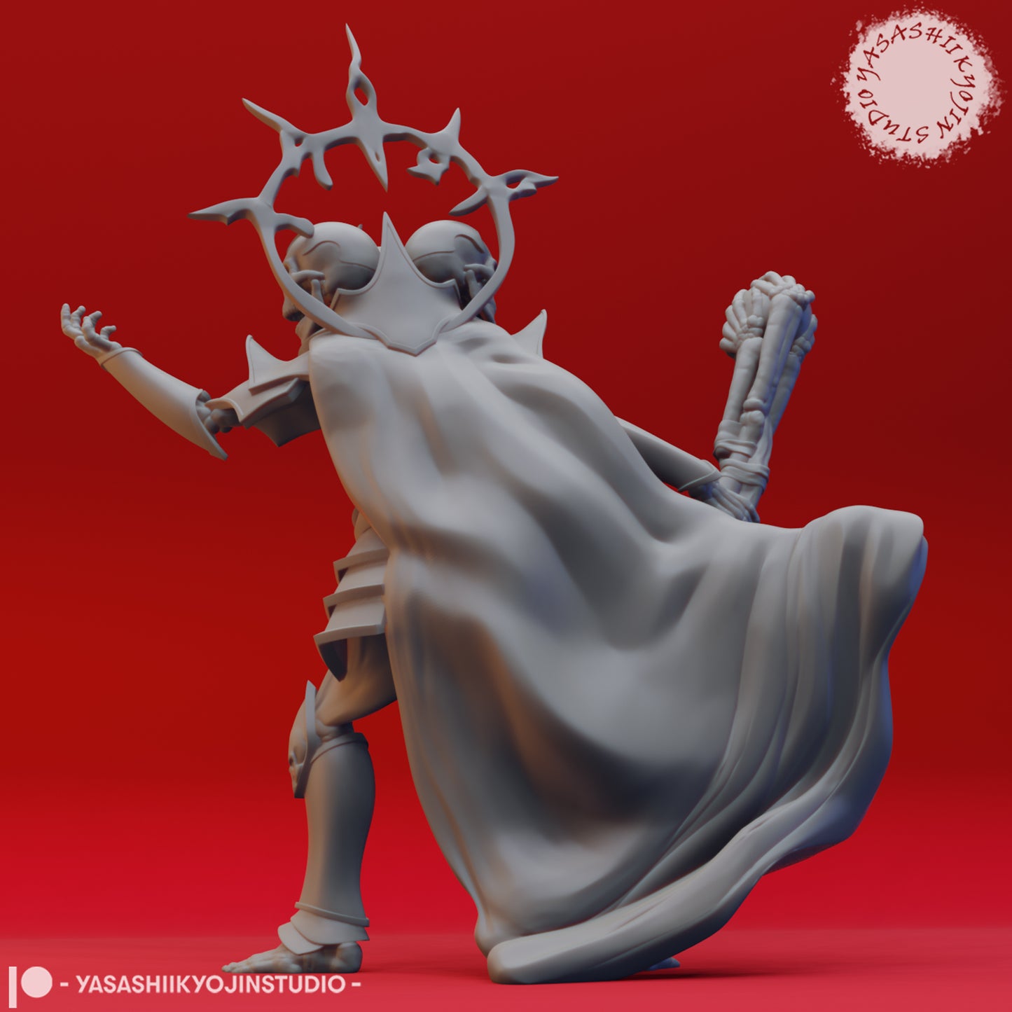 Skull Lord - Tabletop Miniature STL