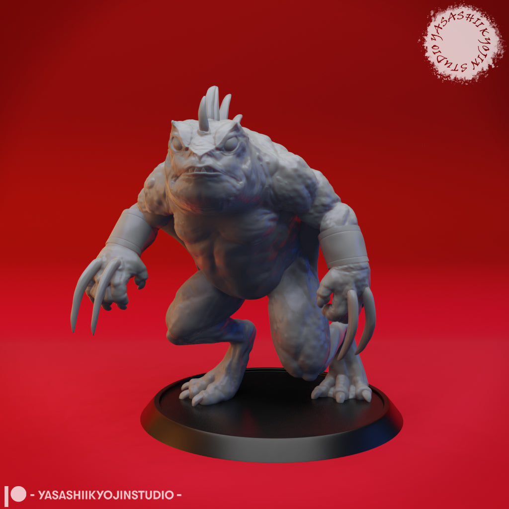 Slaad (Grey) - Tabletop Miniature STL