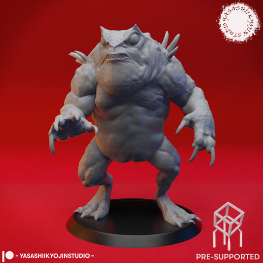 Slaad (Red) - Tabletop Miniature (Pre-Supported STL)