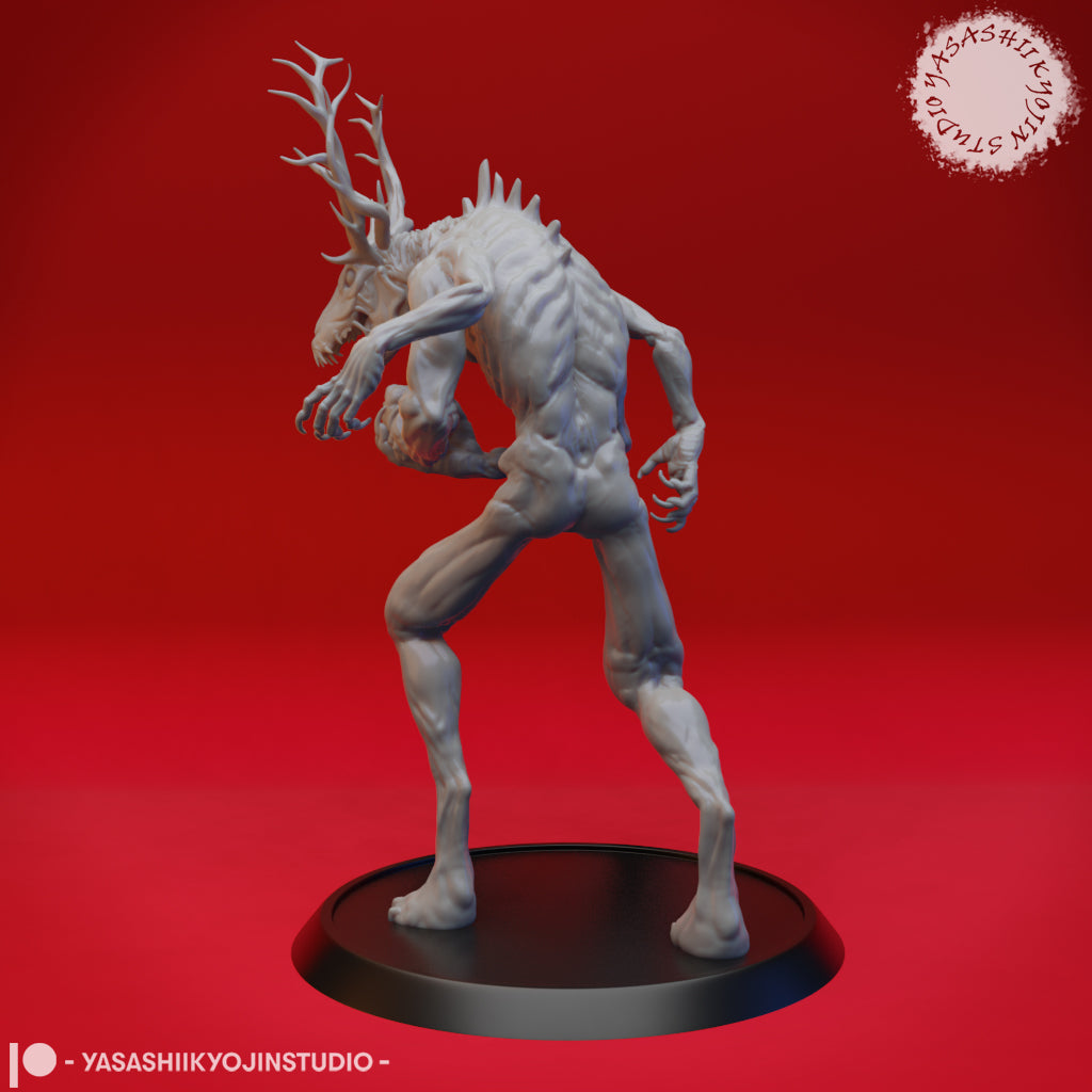 Wendigo - Tabletop Miniature (Pre-Supported STL)